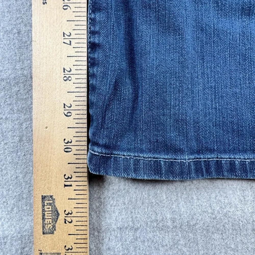 Lucky Brand Jeans Womens 12 Blue Bootcut Button Fly Mid Rise‎ Stretch Y2K